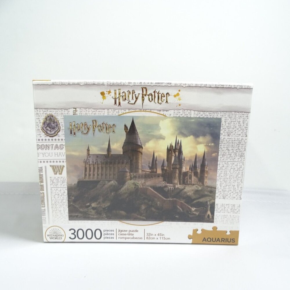 Harry Potter Hogwarts Puzzle By Aquarius 3000‎ Pieces New In Box SEALED